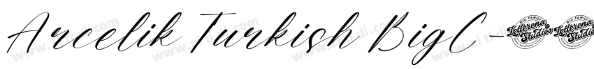 Arcelik Turkish BigC字体转换